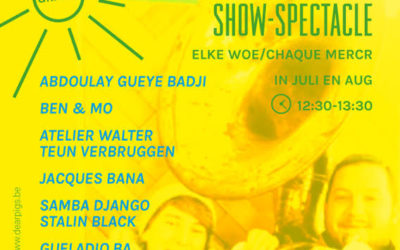 DEZE ZOMER ELKE WOENSDAG OPTREDENS OP BARATTOIR